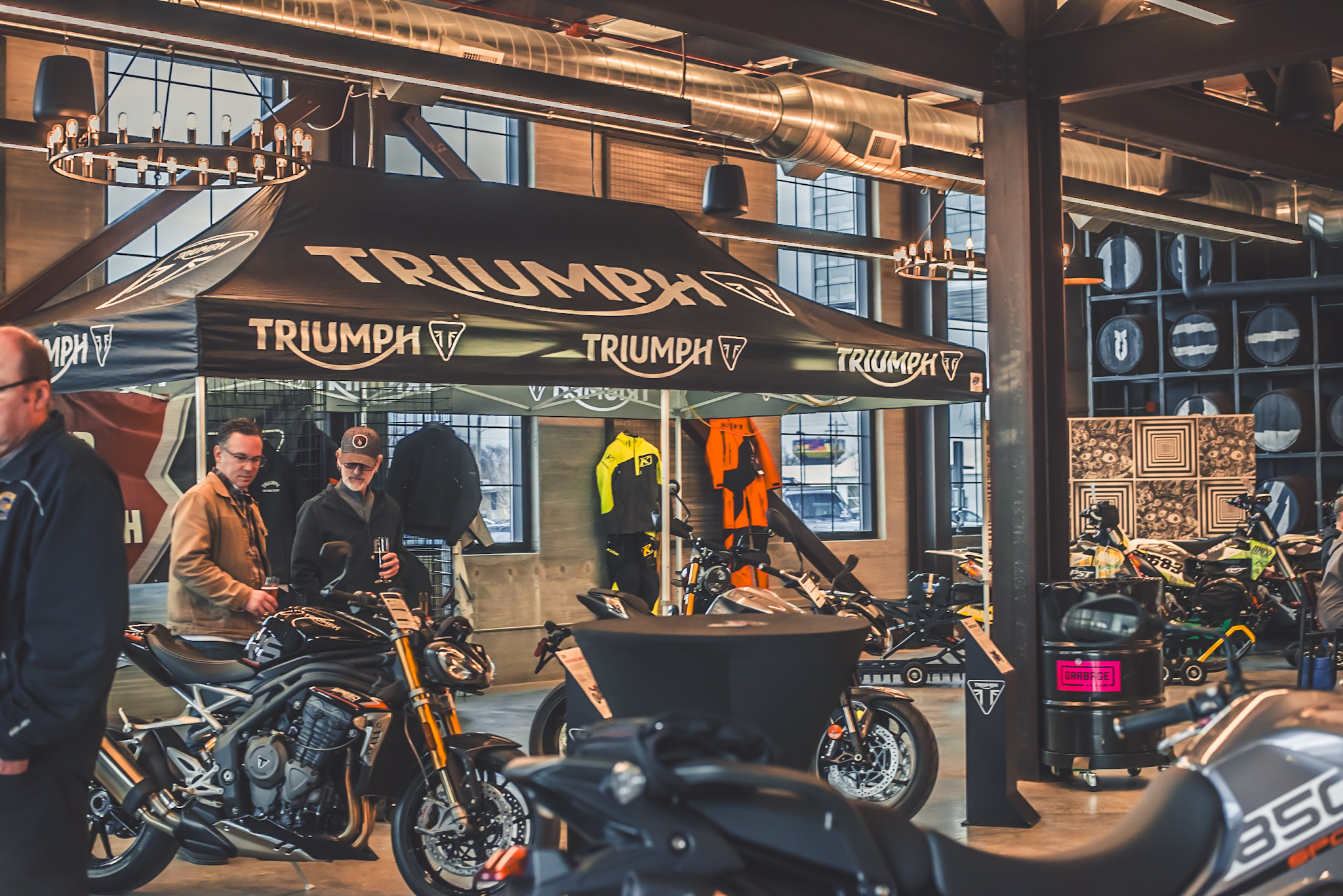 Go to redrivertriumph.com (--grand-opening-gallery subpage)
